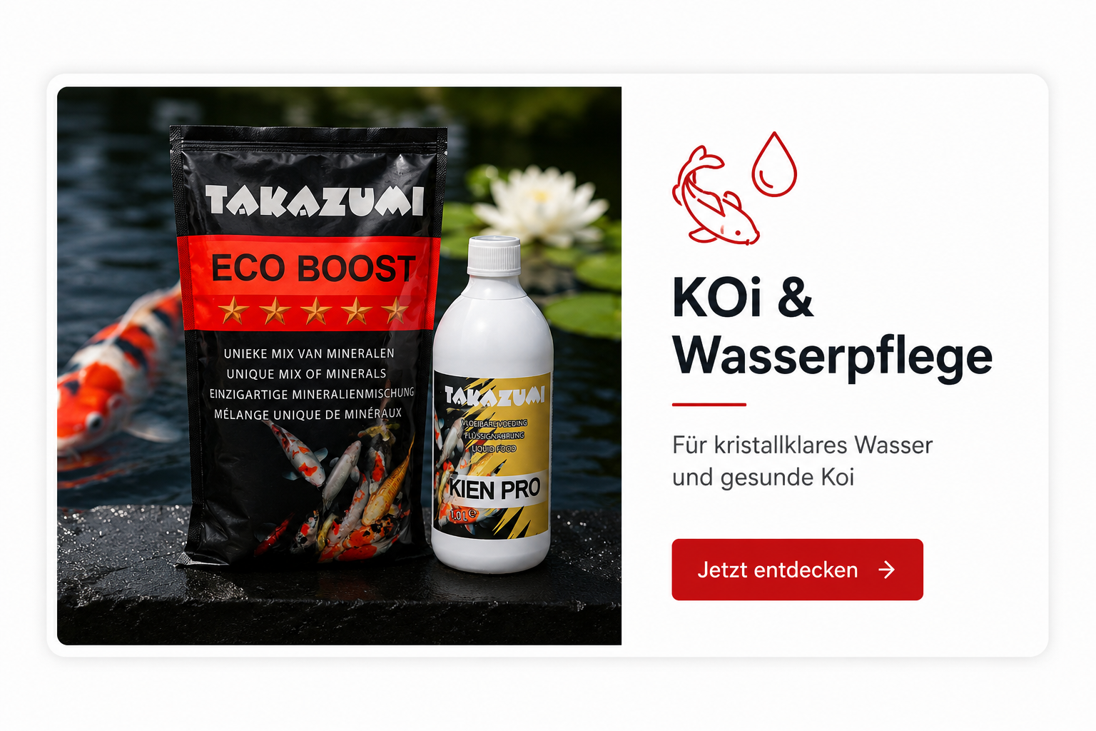 KOI & Wasserpflege