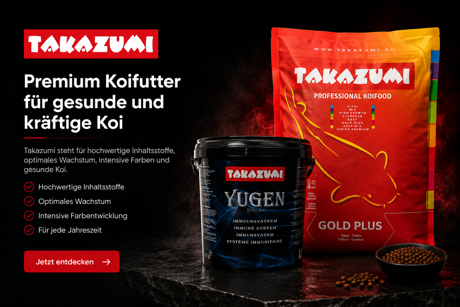 Takazumi Premium Koifutter