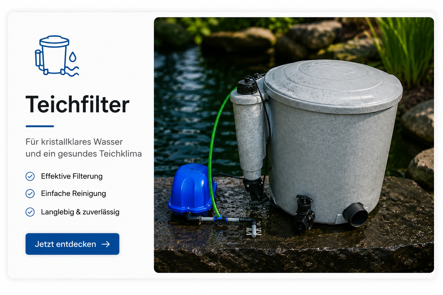 Teichfilter