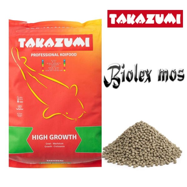 Takazumi Koi-Futter High Growth - Wachstumsfutter 4,5 Kg