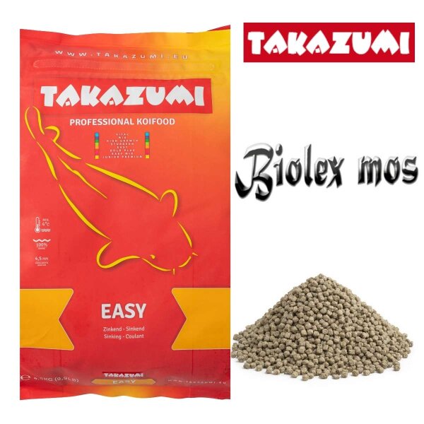 Takazumi Koi-Futter Easy - Sinkfutter Herbst/Winter 4,5 Kg