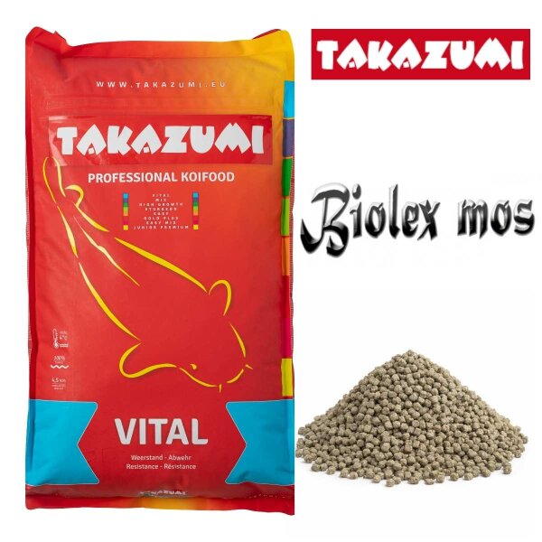 Takazumi Koi-Futter Vital - Abwehr- & Gesundheitsfutter 10,0 Kg